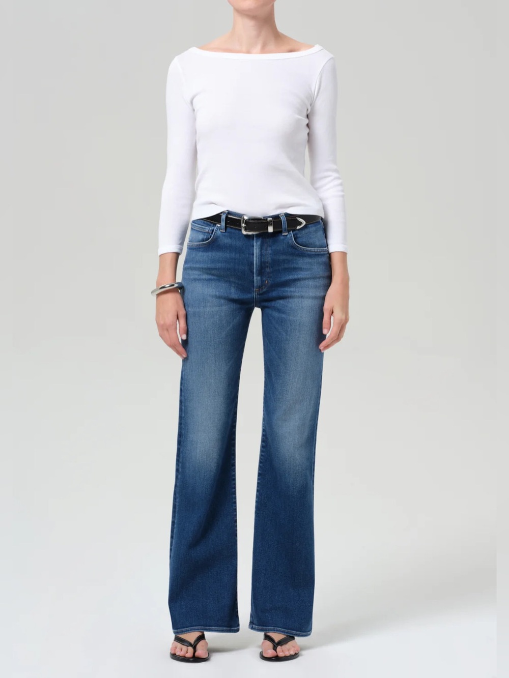 Citizens of Humanity Lilah High Rise Bootcut Jeans 32.5" Augusta flare size 27